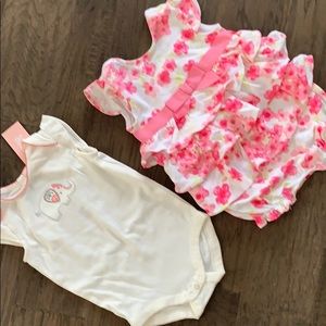 Gymboree baby girl onesies